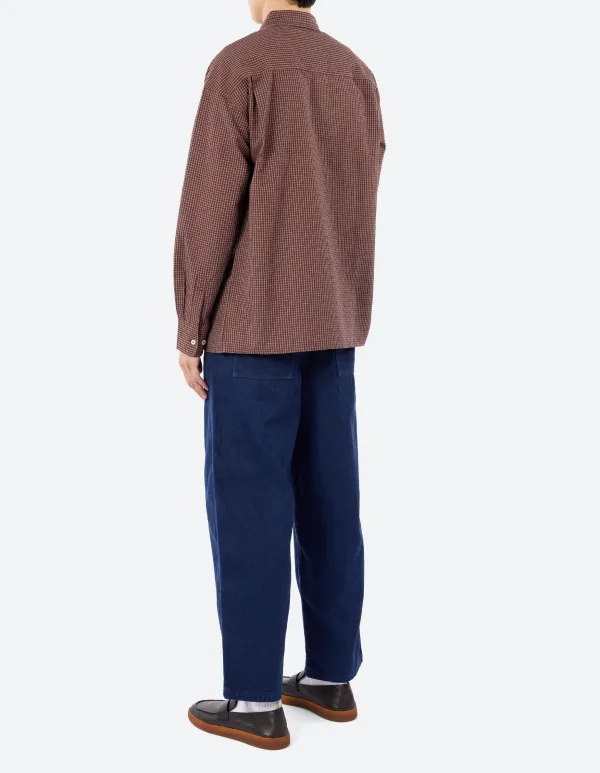 Men's Seersucker Cotton Shirt