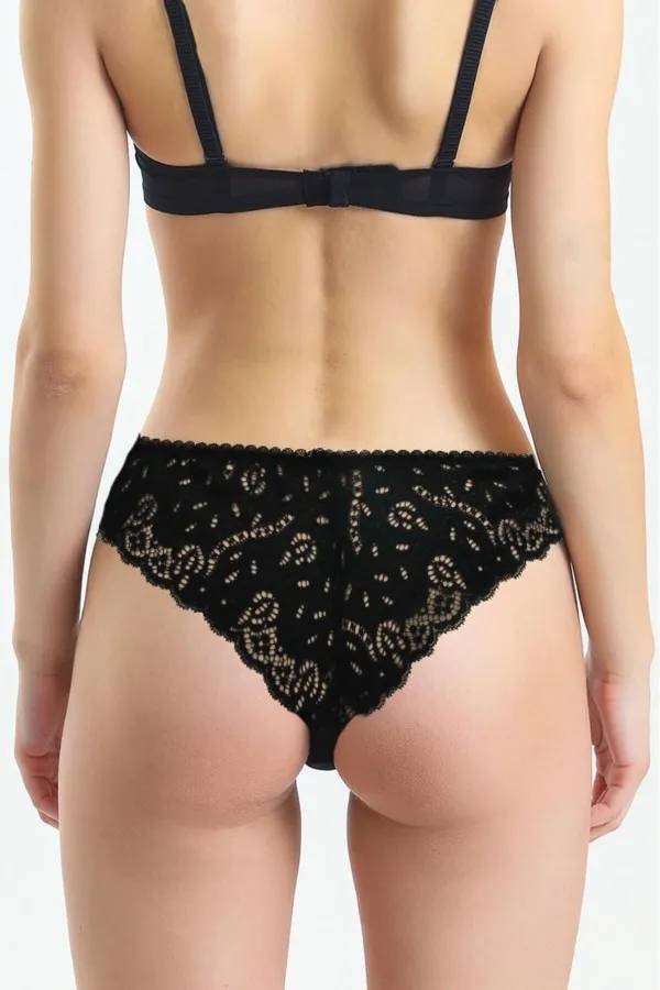 Supportive Lace Brazilian Panties