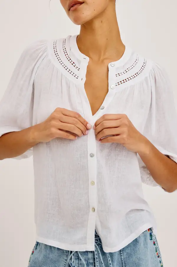 Button Front Long Sleeve Shirt