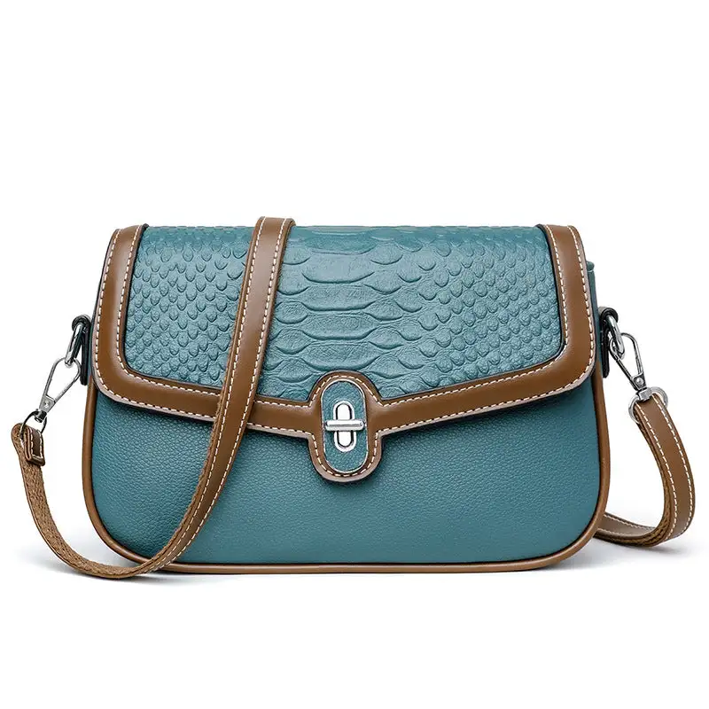 Minimal Textured Crossbody Bag