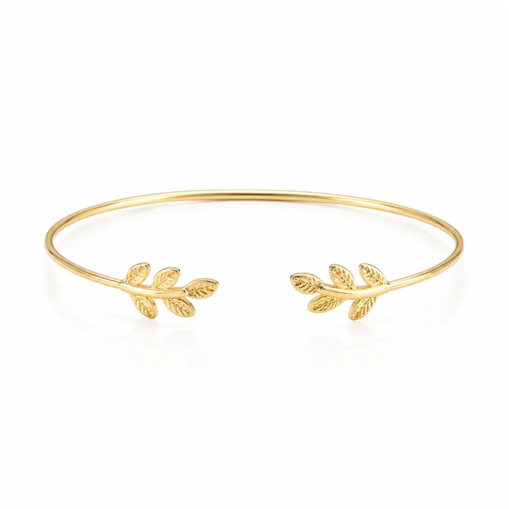 Sculpted Engraved Adjustable Bangle