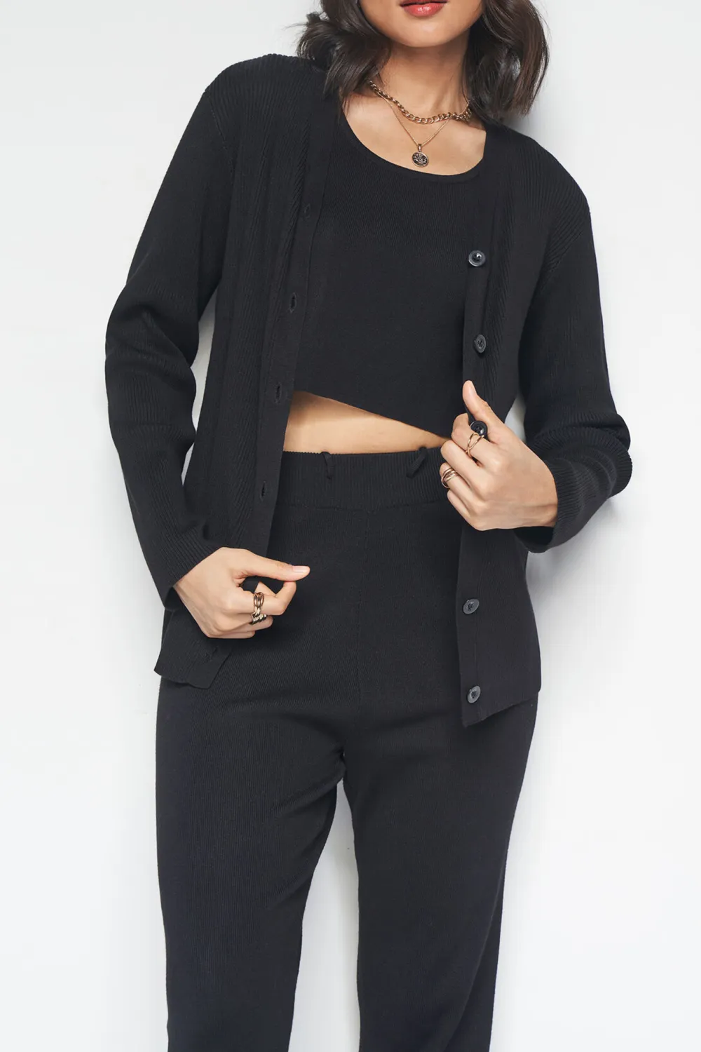 Lightweight Breathable Crewneck Daily Set