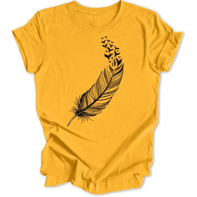 Bird Feather Unisex T-Shirt