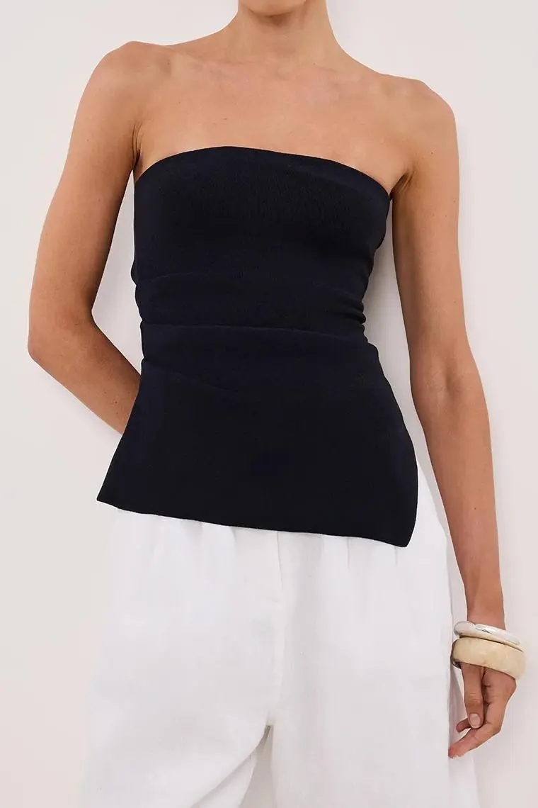 BANDEAU KNIT TOP