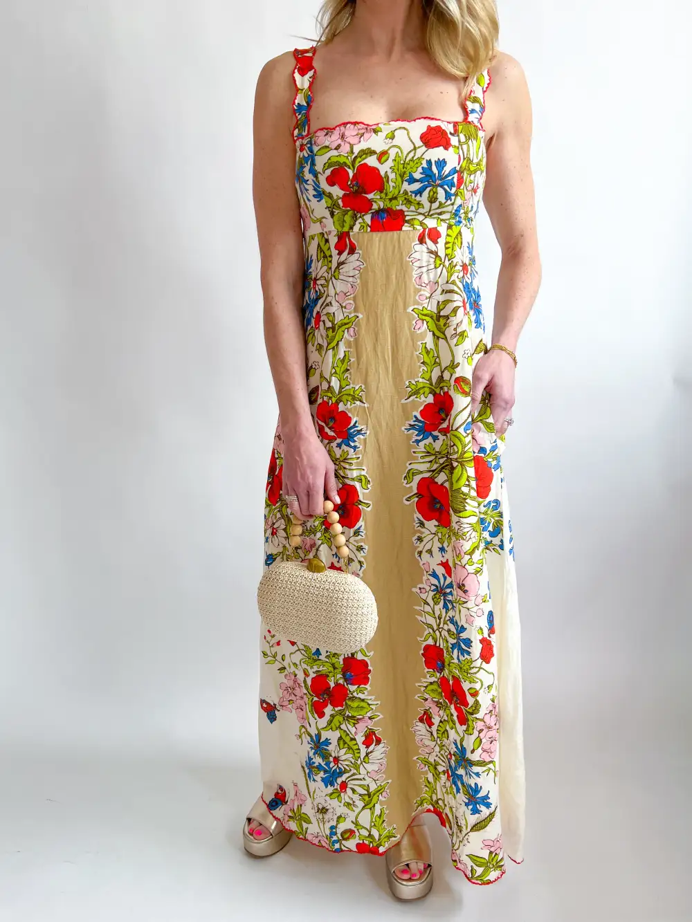 Tailored Midi Detail Dress
