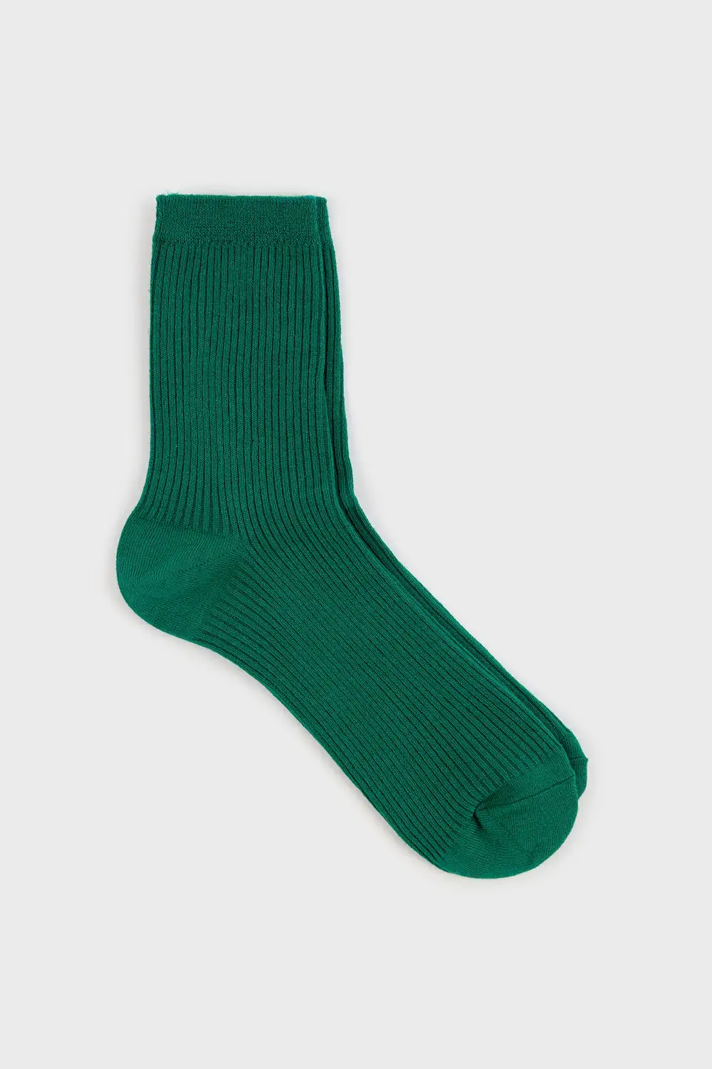 Relaxed Classic Ribbed Long Socks