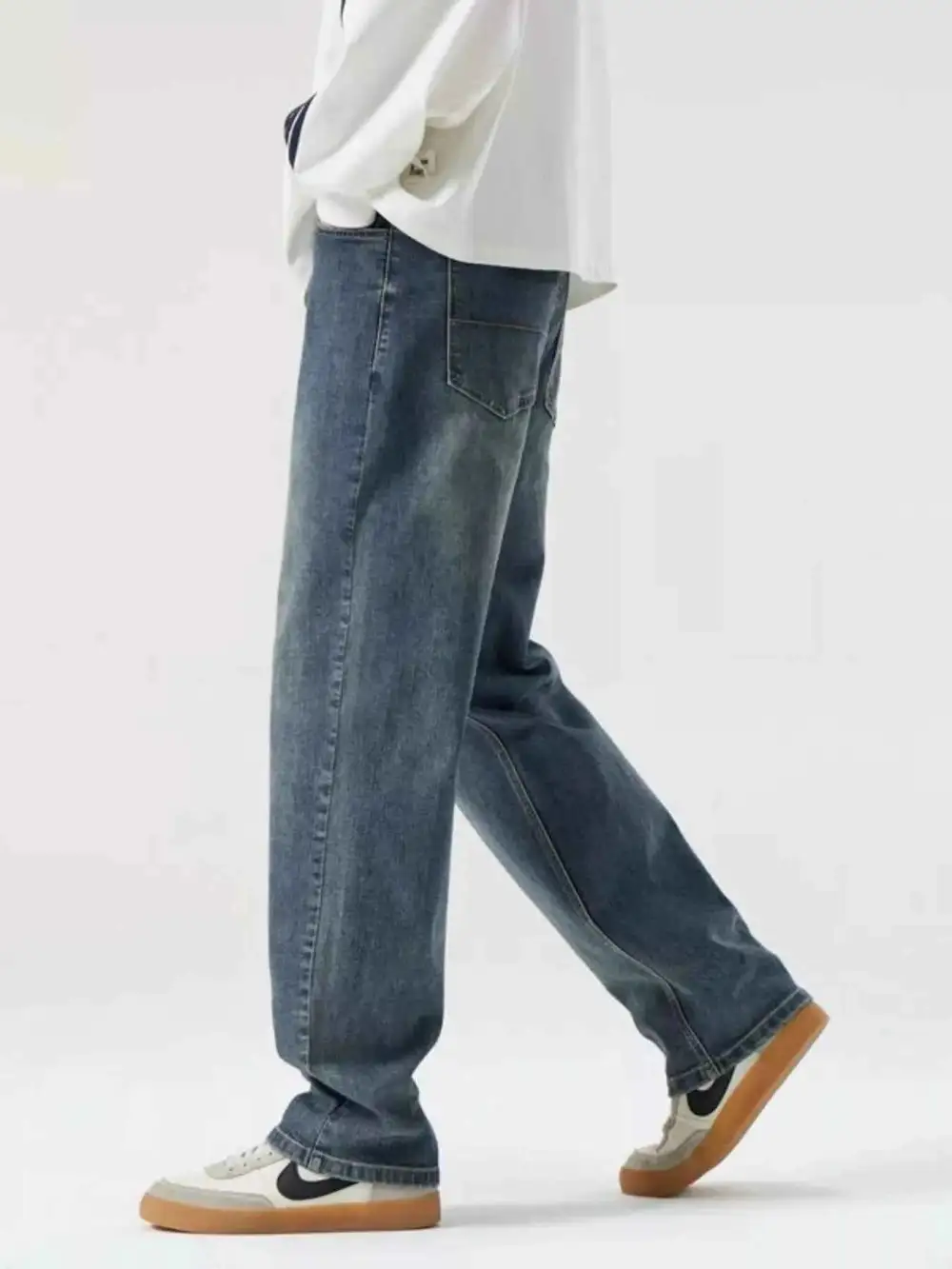 Soft Touch Wide Leg Jeans