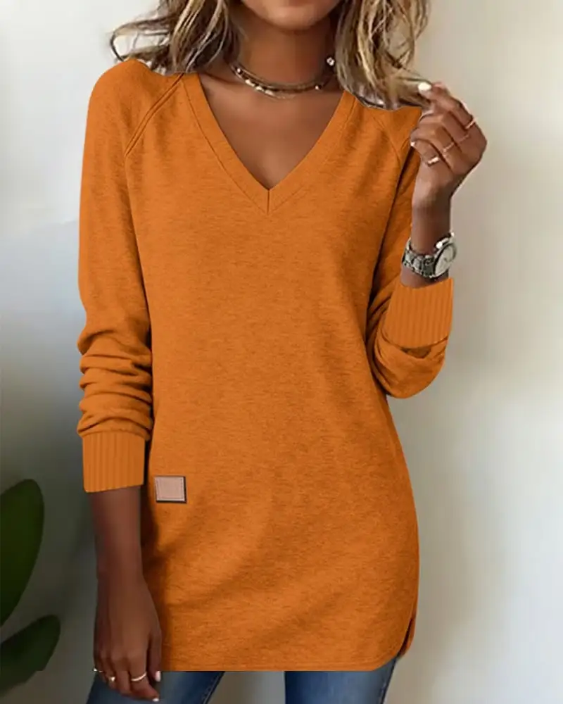 【🔥10k+ Sold】V-Neck Stylish Sweatshirt