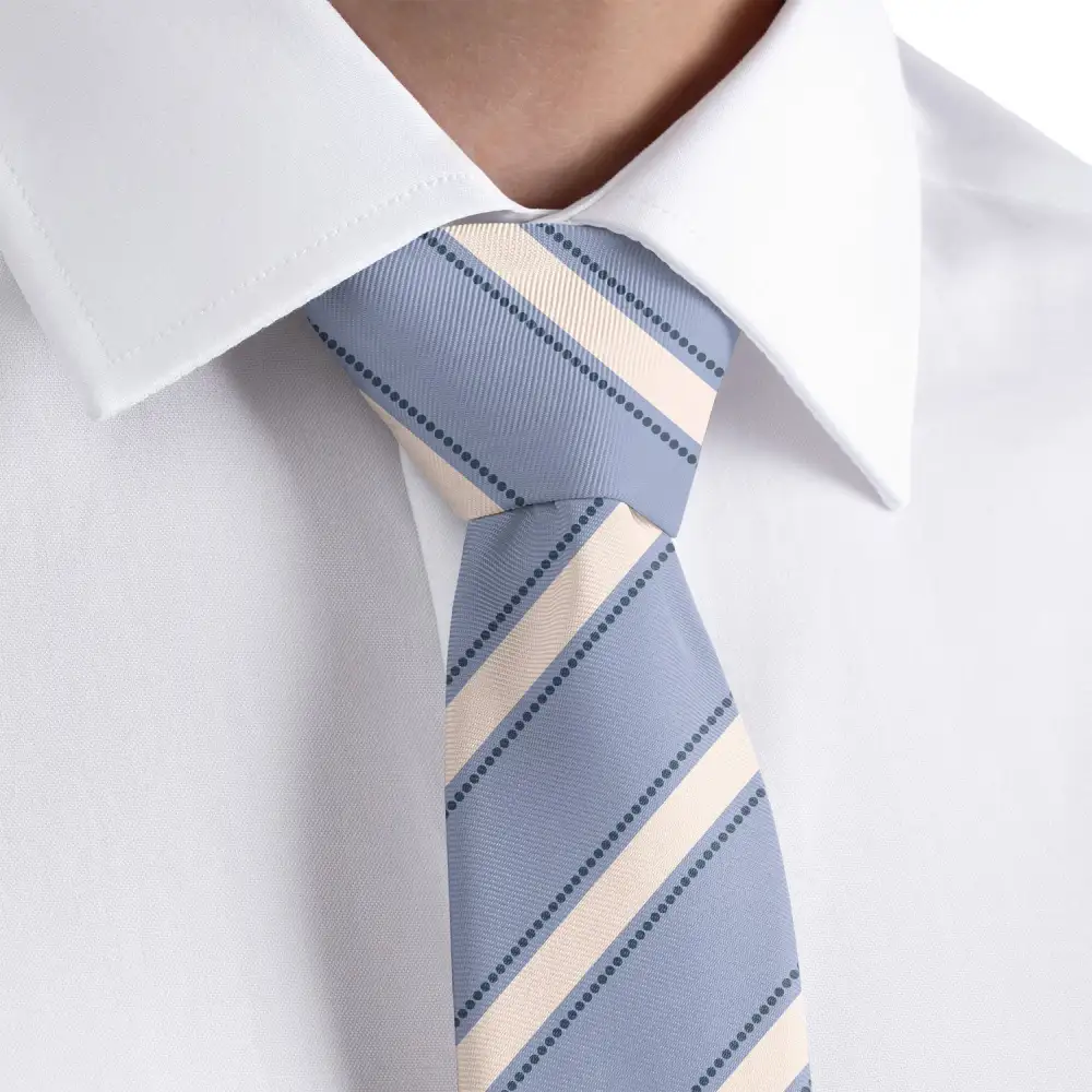 Modern Stripe Detail Necktie