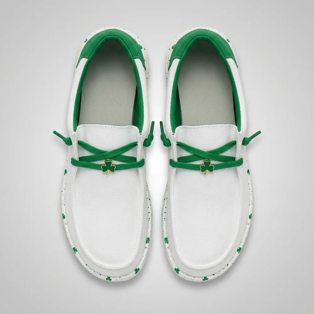 Wendy Shamrock Charm Textile Shoe