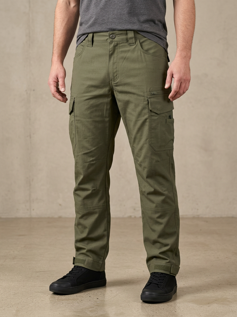 Unisex Multi-Pocket Tactical Work Pattern Artwork Pants