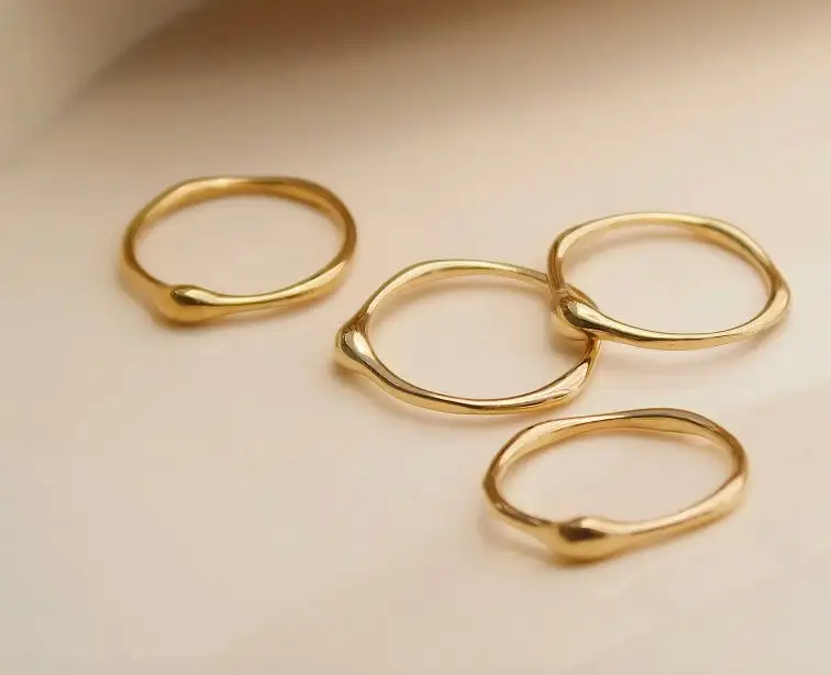 Minimalist Band Rings