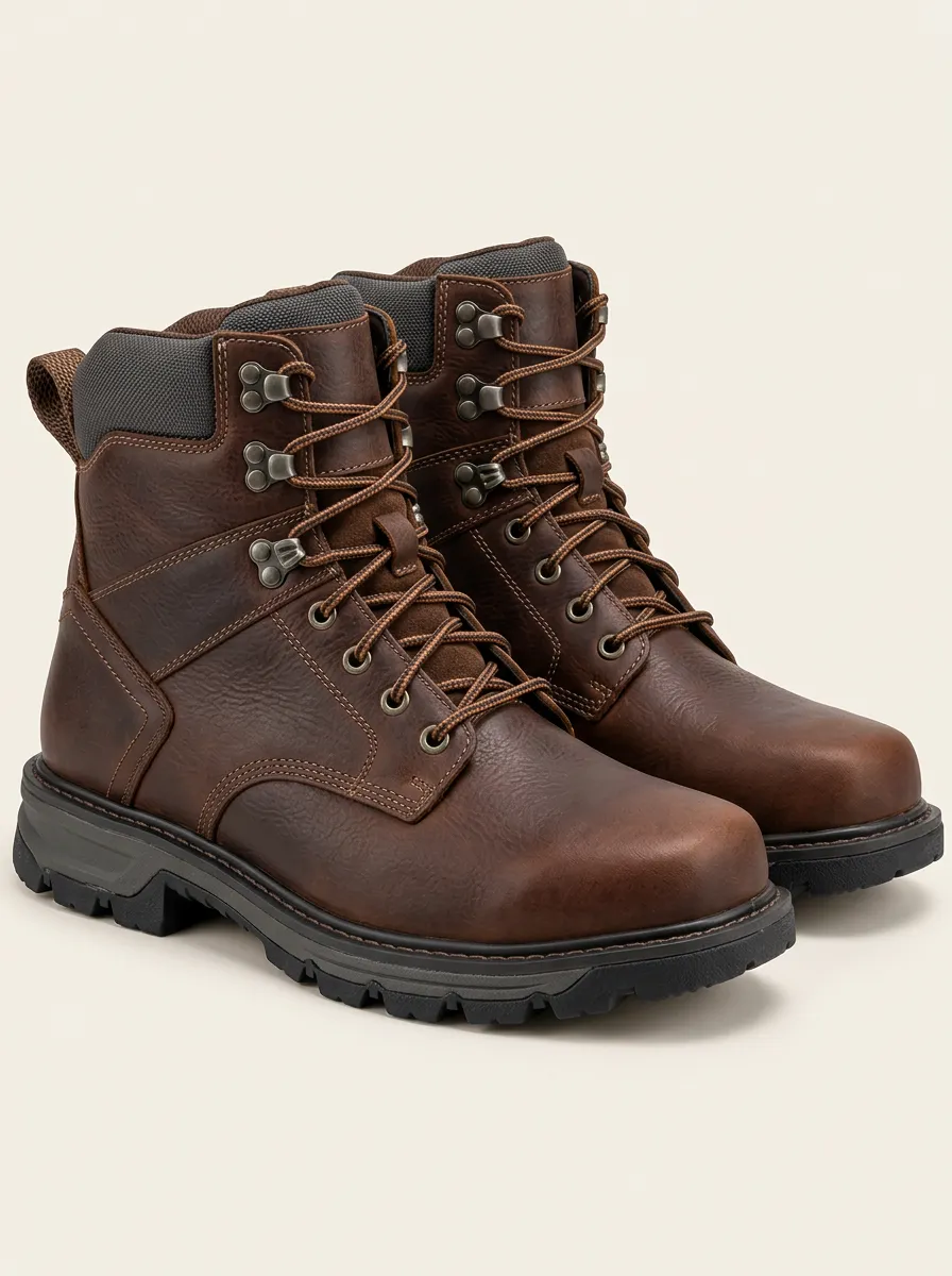 Men's Waterproof Leather Workwear Boots