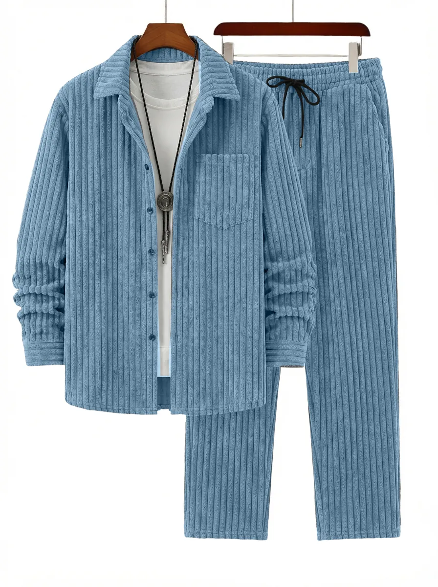 Workwear Corduroy Casual Set