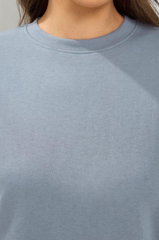 Blue Sweatshirt & Jogger Set detail 3