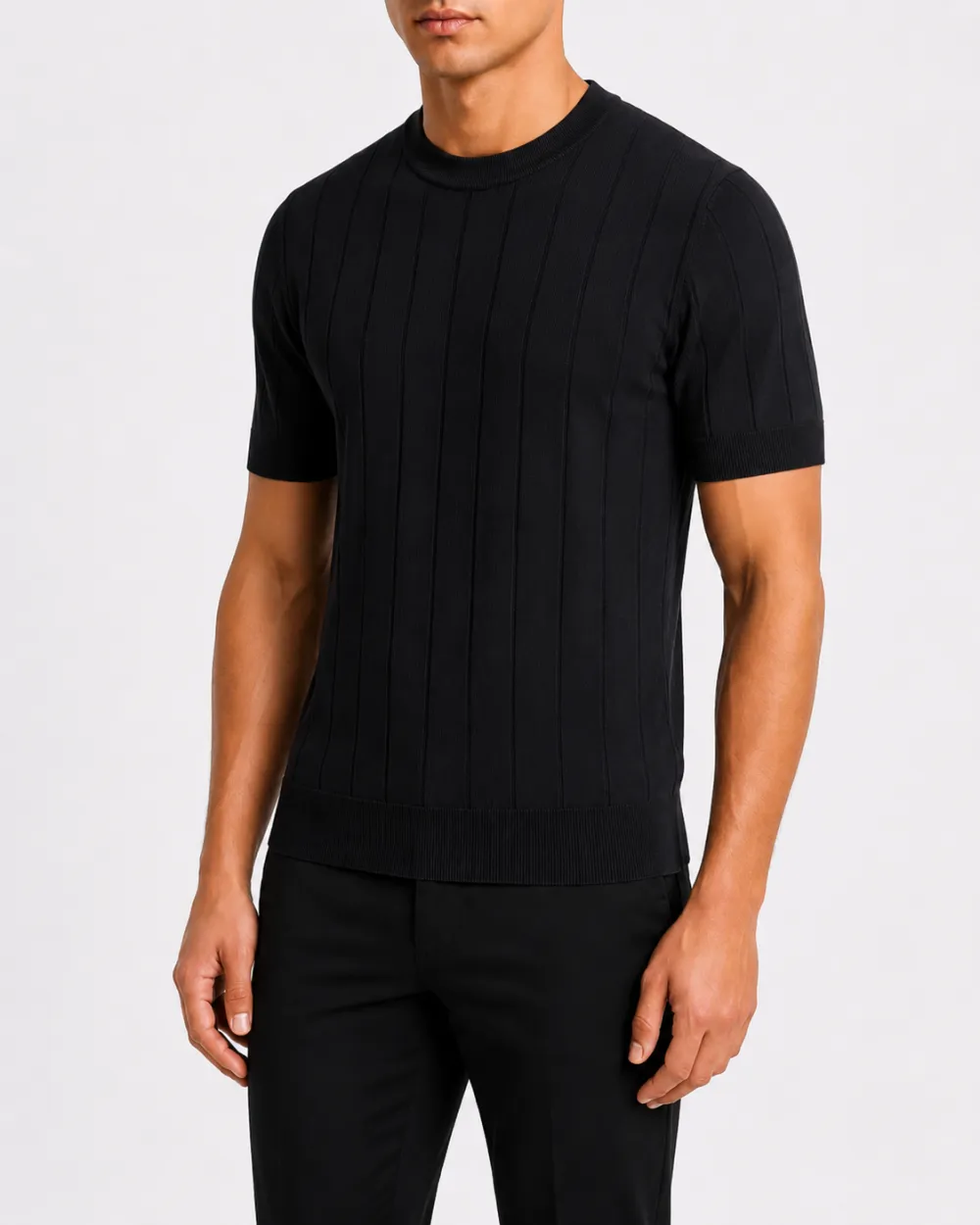 Modern Round Neck Crew Neck T-Shirt