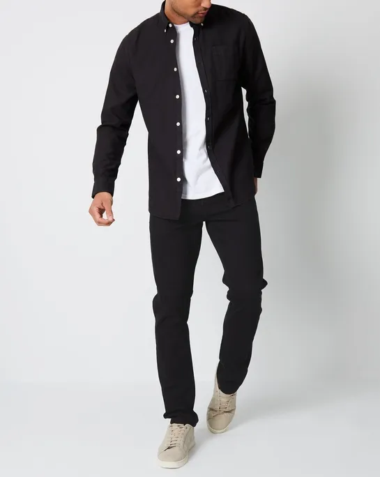 Black Slim-Fit Jeans