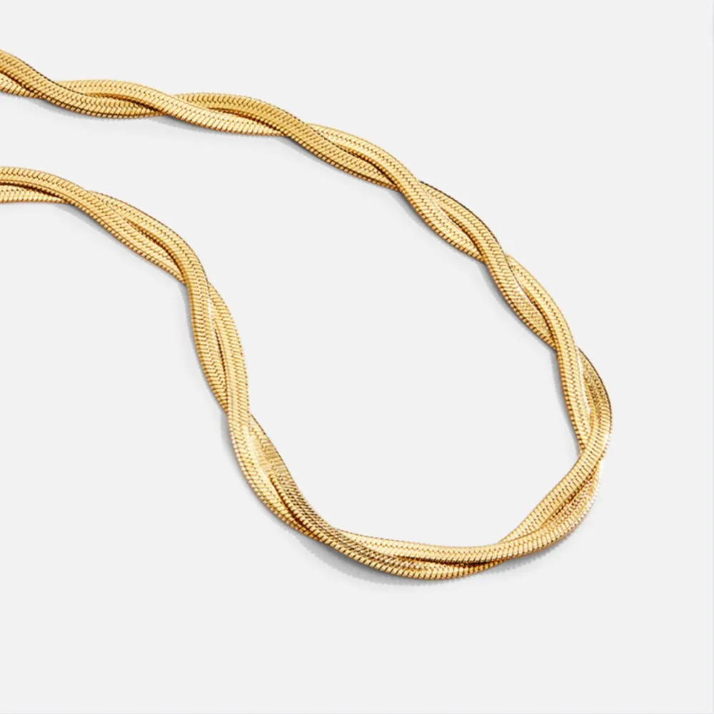 Twist Snake Chain Necklace
