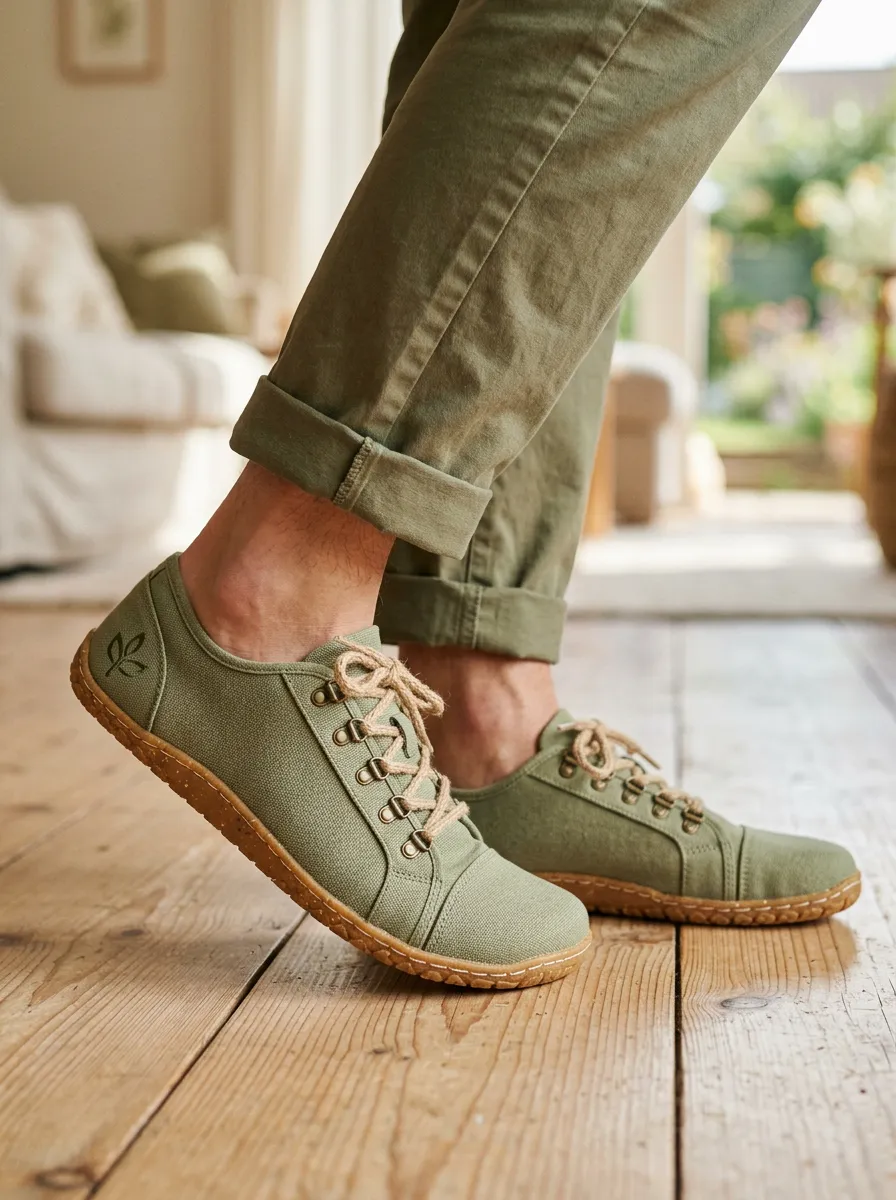 Weekend Leaf Graphic Modern Look Unisex Barefoot Shoes