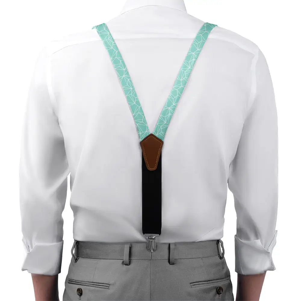 Bert Geometric Pattern Suspenders