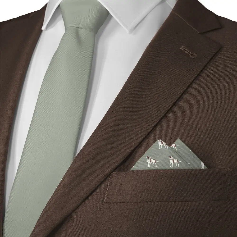 Clean Dapper Animal Motif Dog Motif Pocket Square