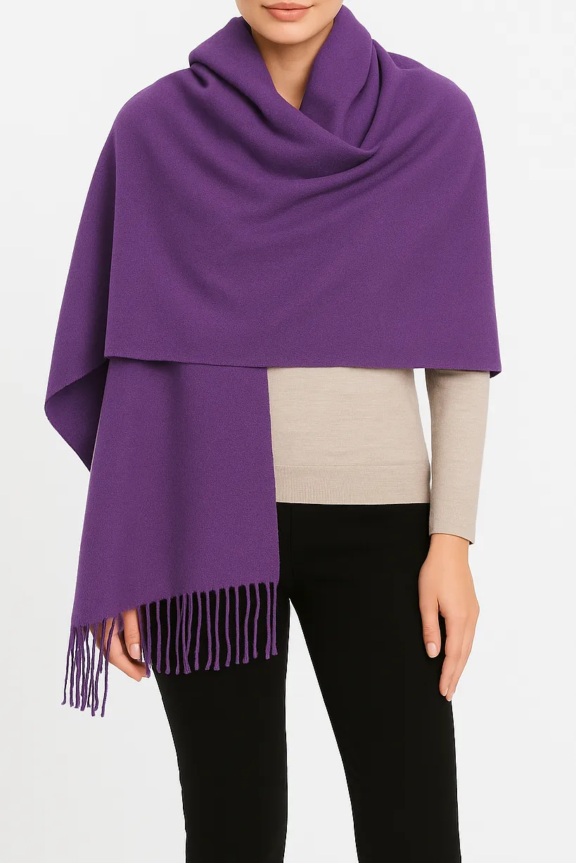 Pure Cashmere Long Scarf
