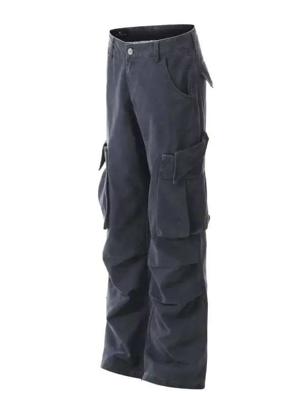 Relaxed Men's Loose Fit Cargo Pants