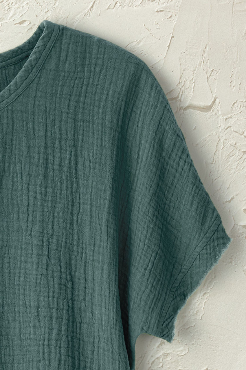 Summer Breeze Gauze Dolman Top