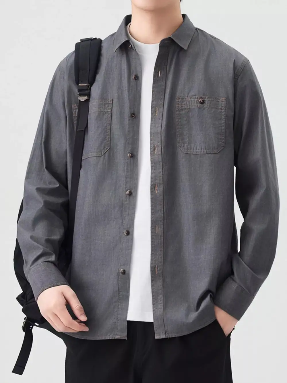 Button Up Long Sleeve Shirt