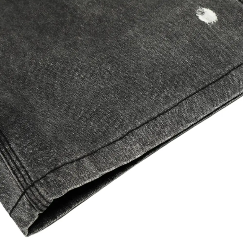 Baggy Cargo Splatter Print Denim Jeans