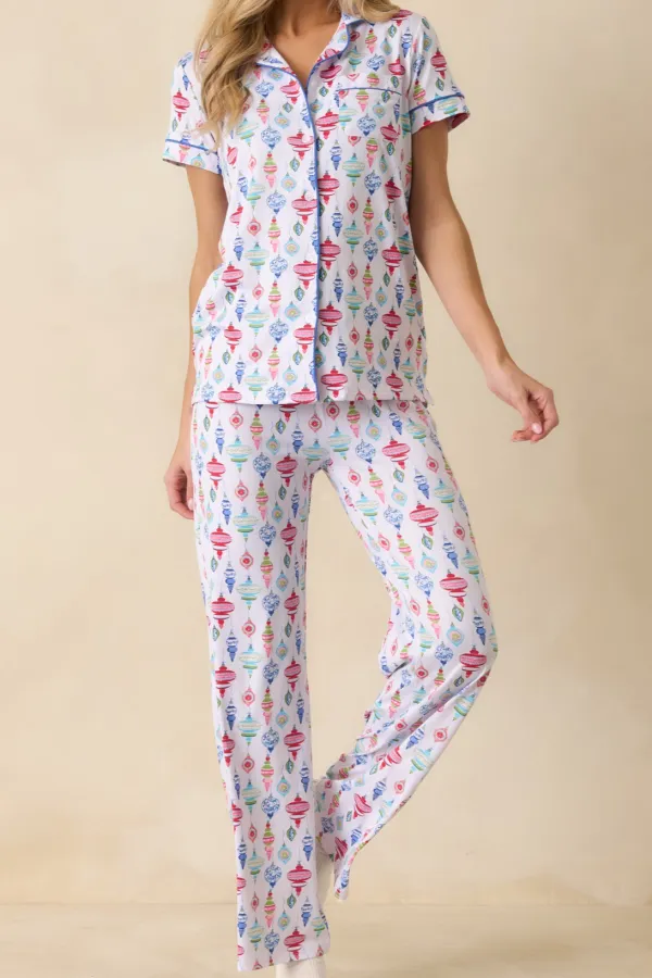 In Delight Multi Ornament Pajama Pants