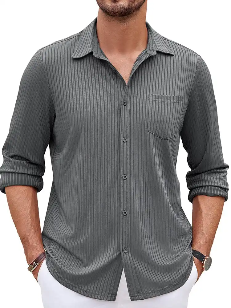 Striped Textured Shirt