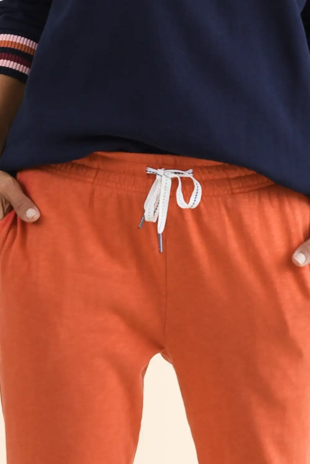 Stretch Sweatpants With Midweight