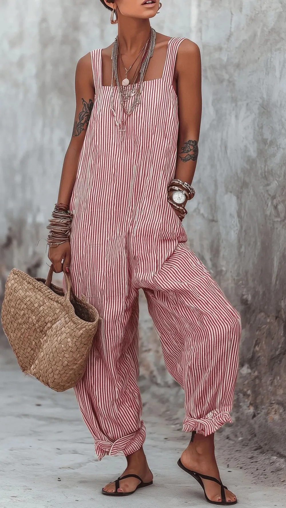 Adjustable Strap Jumpsuit