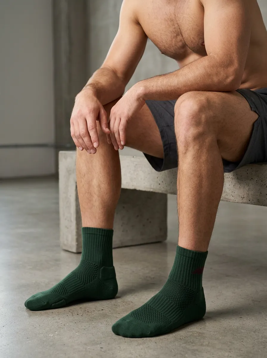 Men's Active Ribbed Training Socks
