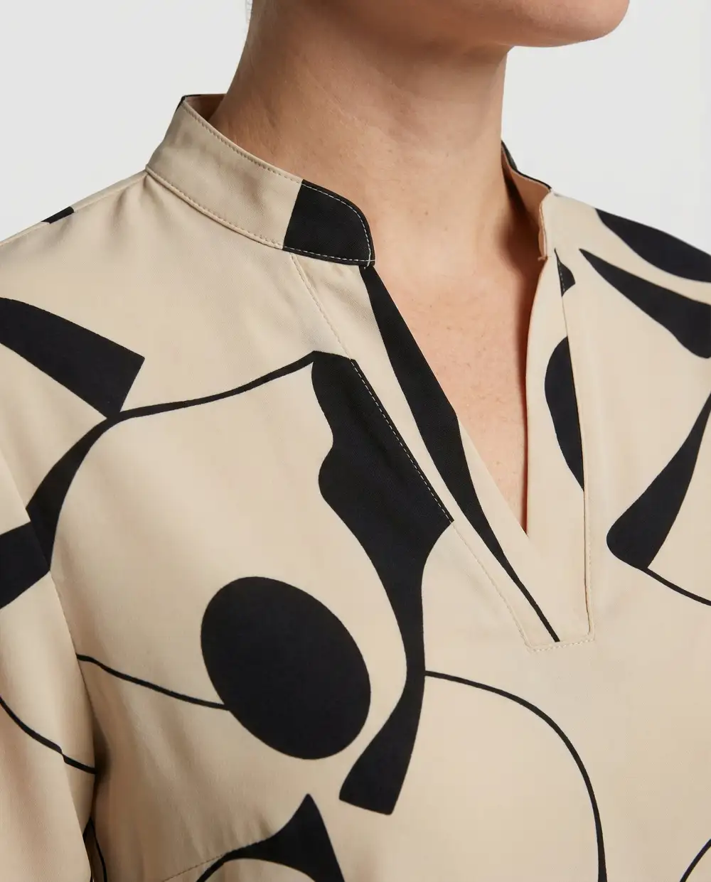 Elevated Casual Draped Blouse