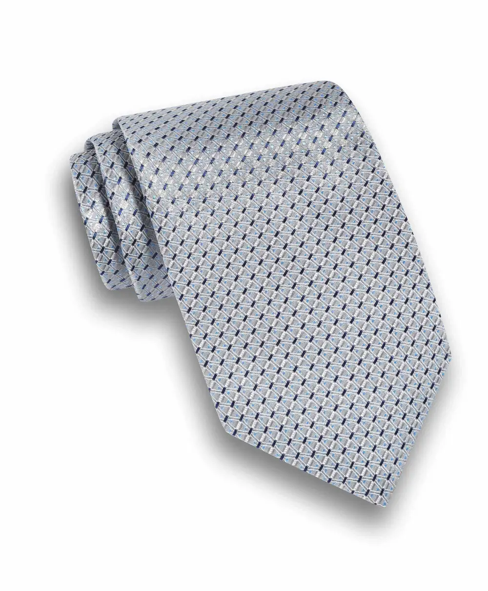 Classic Micro Jacquard Silk Tie