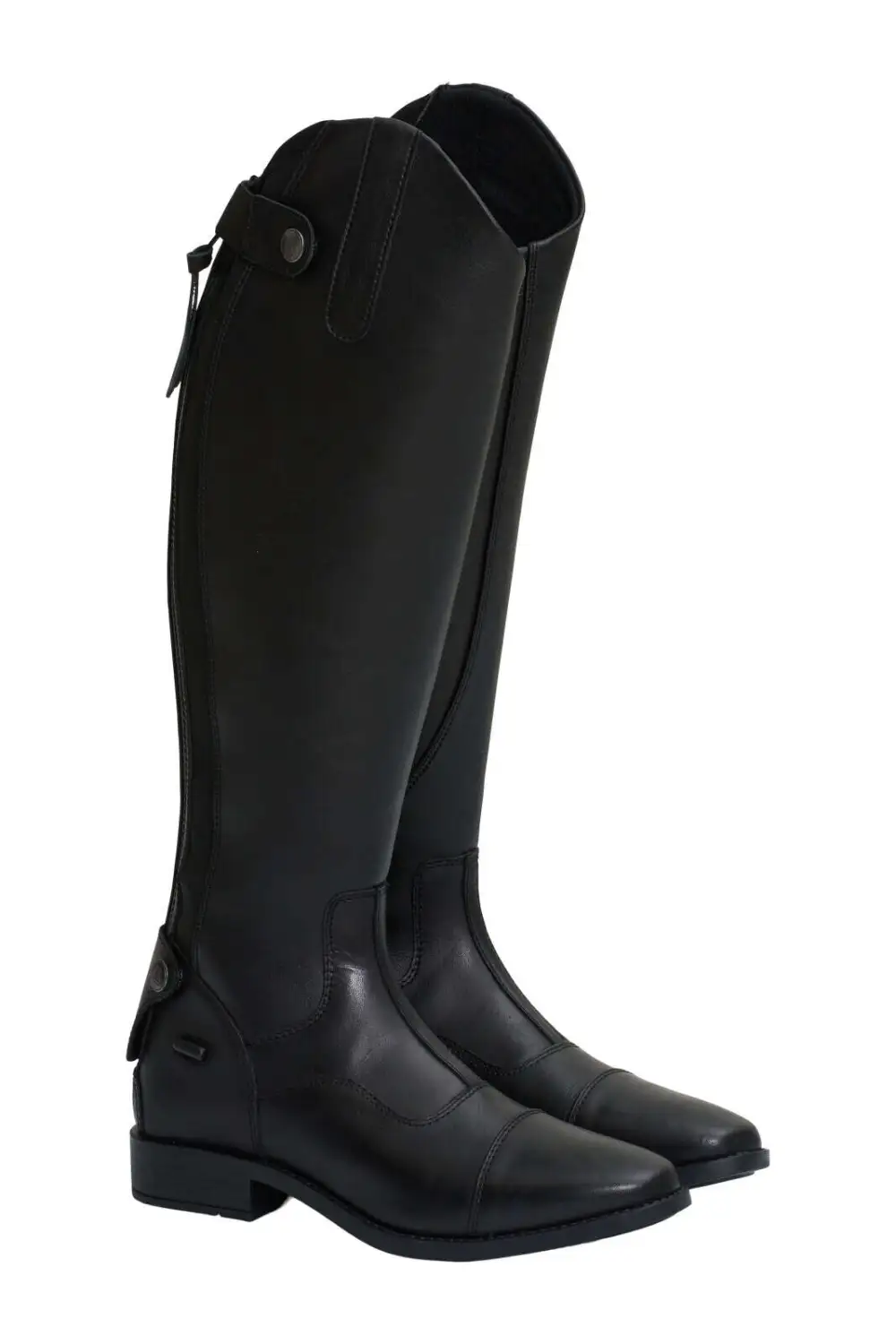 Heritage Faux Leather Riding Boots