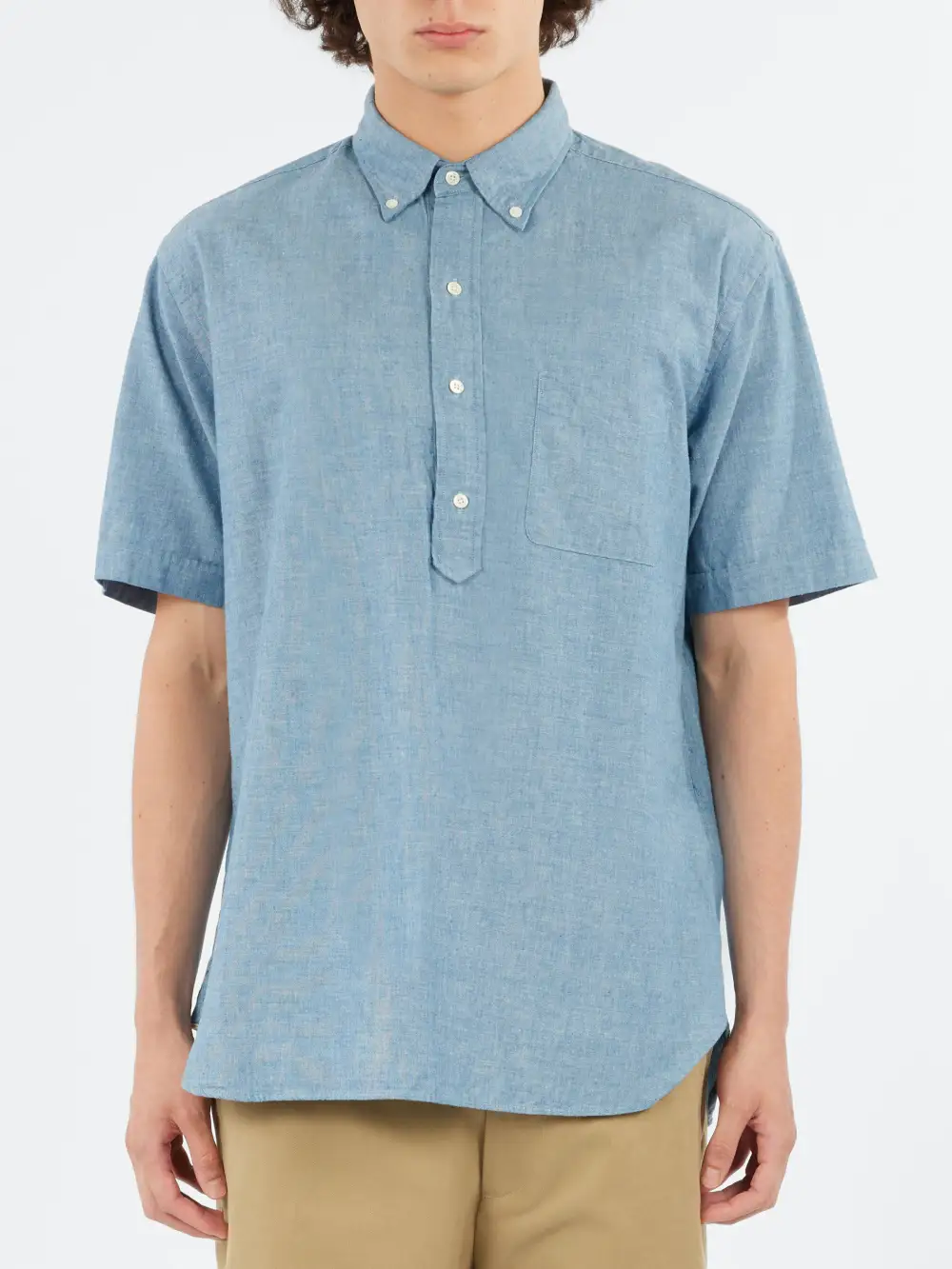 Men's Chambray Pullover Shirt