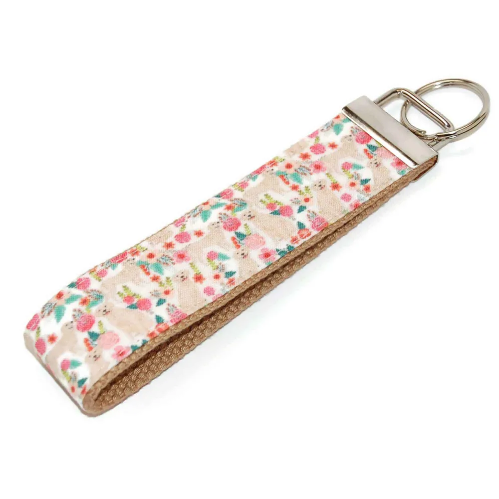 Golden Retriever Vintage Inspired Keychain