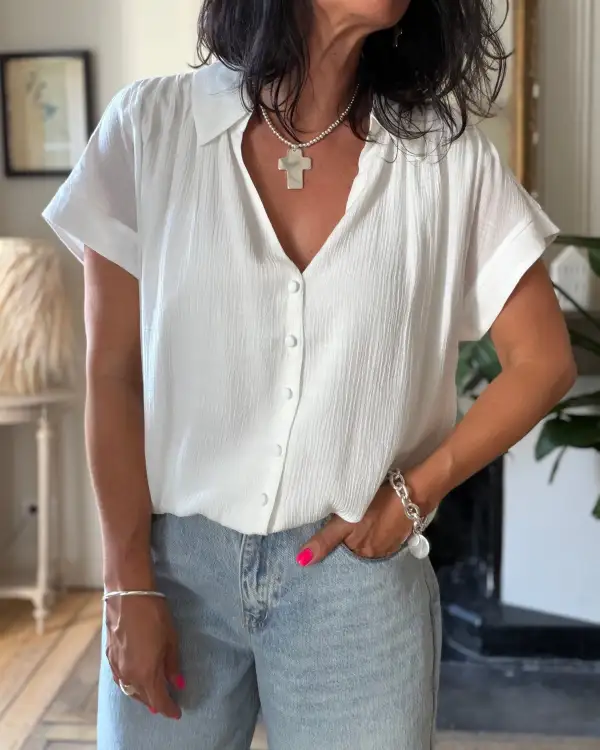 Playful Classic Everyday Blouse