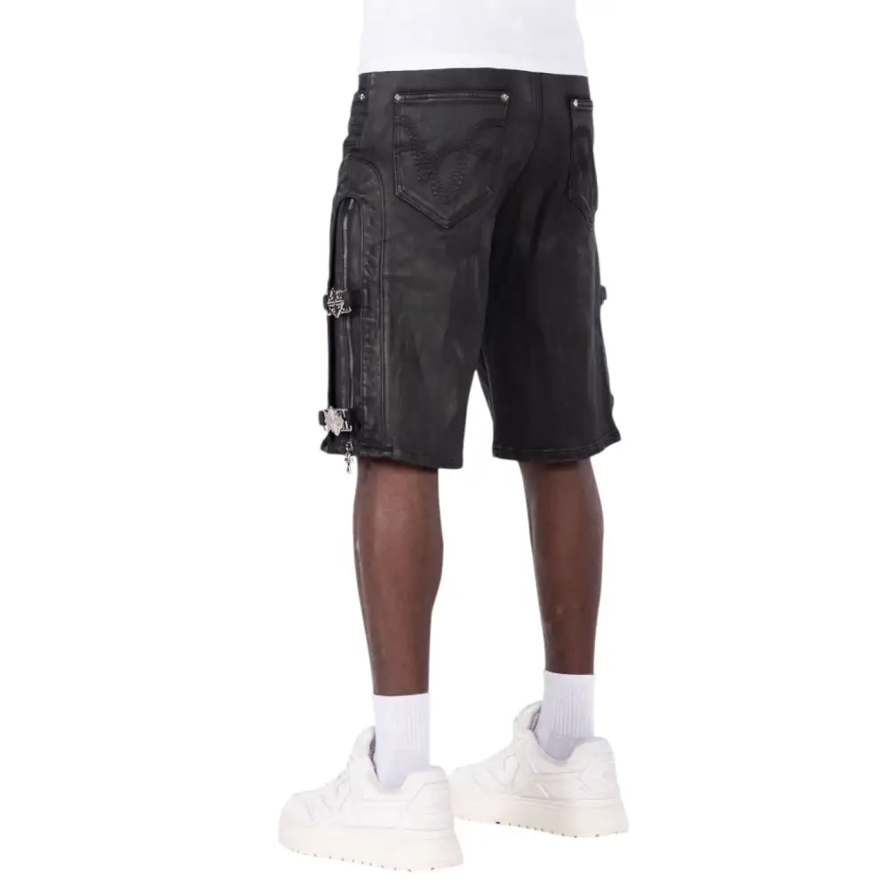 Men's Buckle Detail Shorts