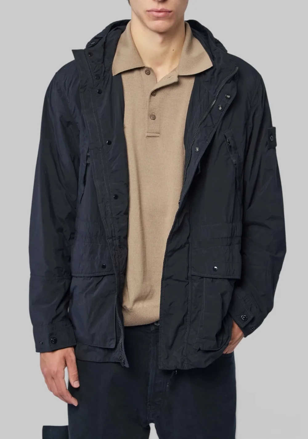 Hooded Layered Parka