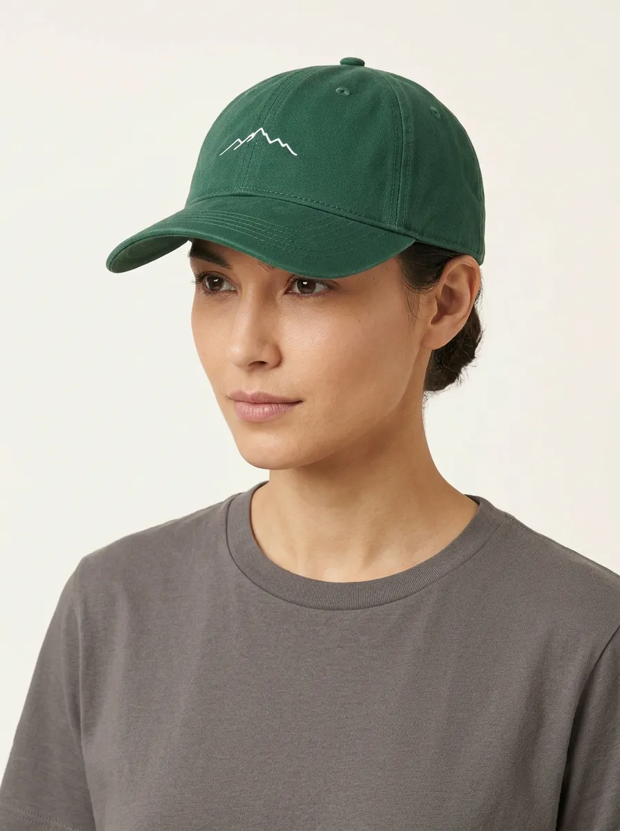 Unisex Mountain Graphic Nature-Inspired Baseball Cap