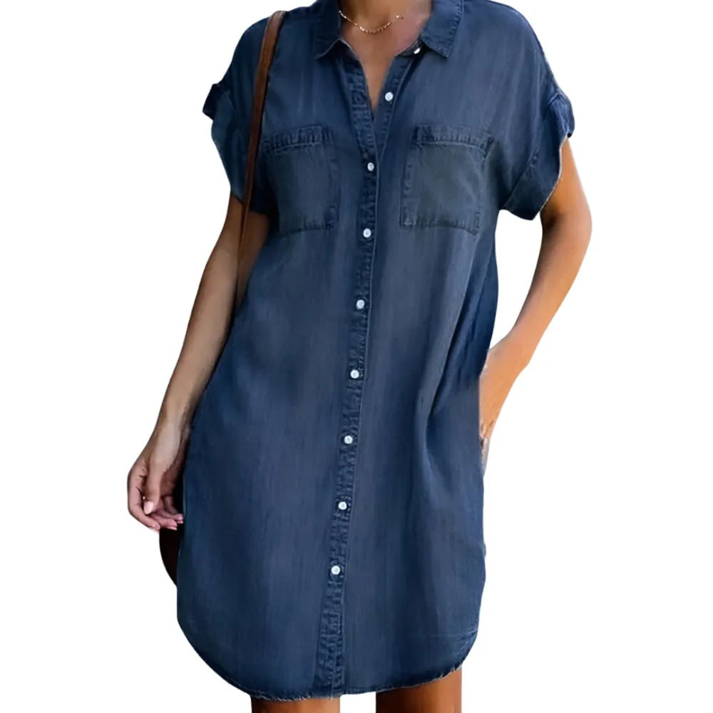  Button Up Shirt Dress