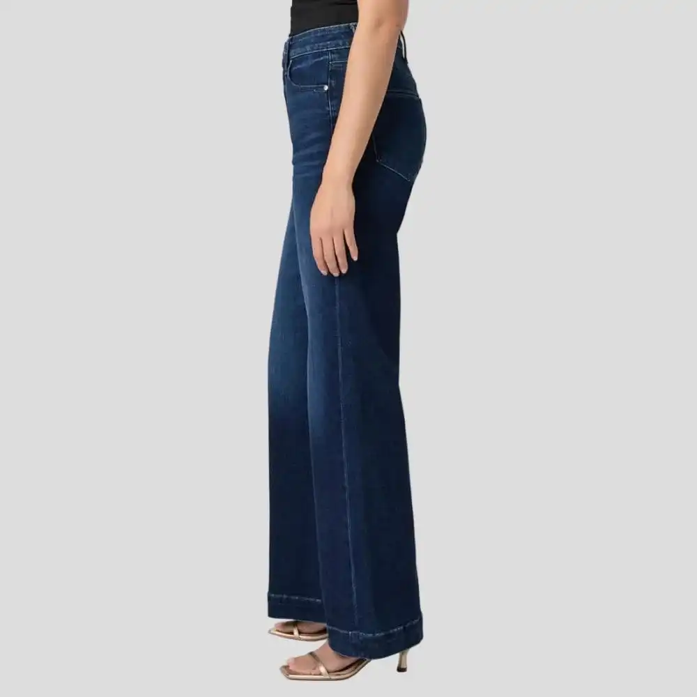 Modern Wide-Leg High-Rise Women's Jeans