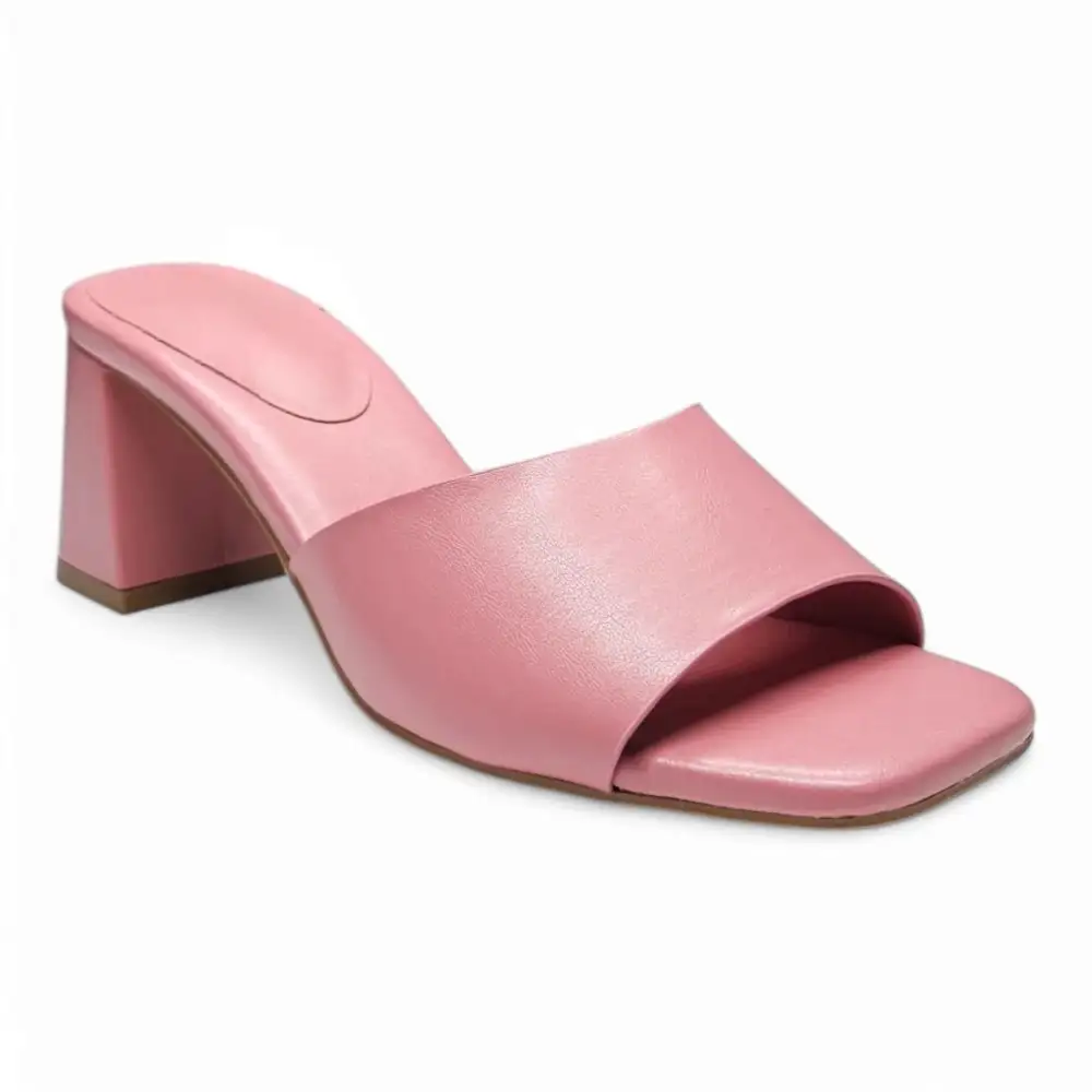 Vera Single Band Block Heel