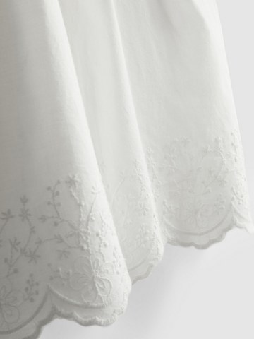1-9yrs | Pure Cotton Shirred Embroidered Blouse detail 3