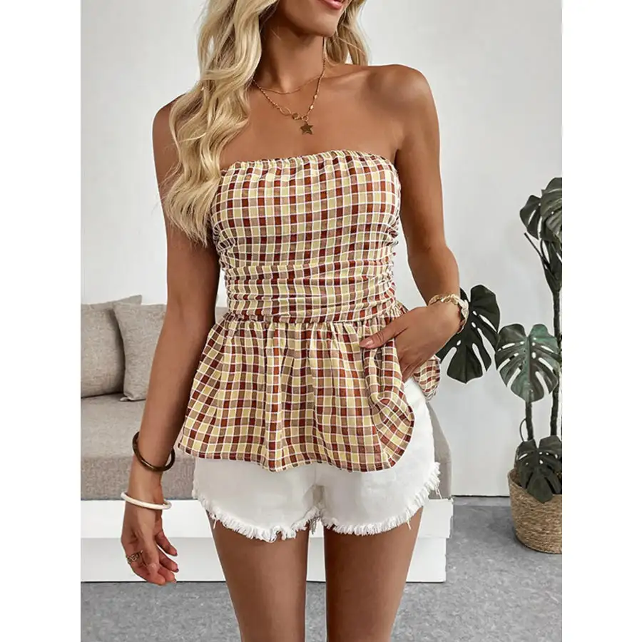 Smocked Tube Top