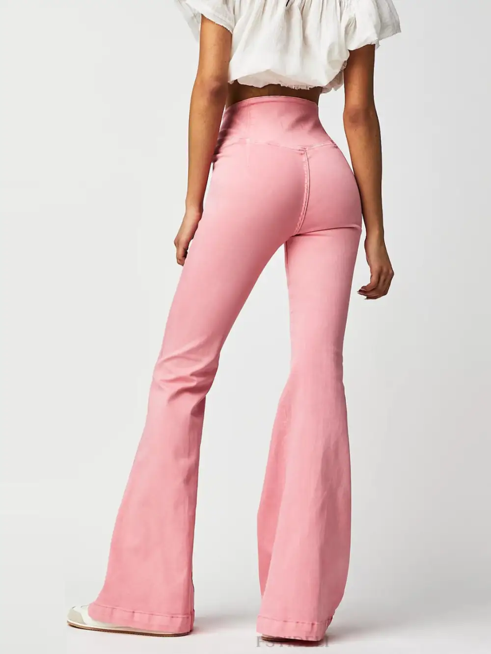 Balanced Flare Leg Denim Jeans